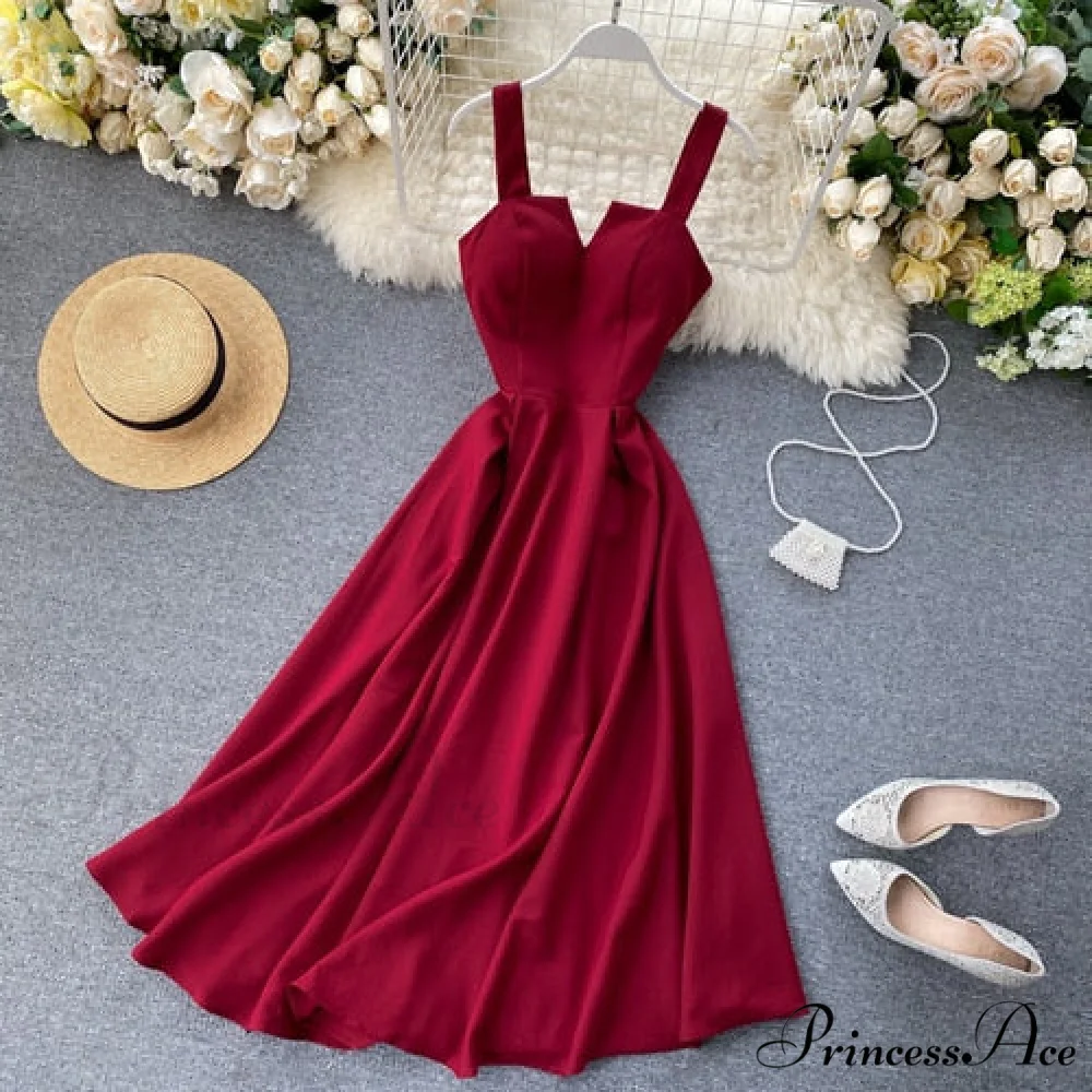 Gown Spaghetti Backless V Women Neck Tank Full-Length Robe Sexy Party Strap Female Long Dresses Festive Warm-Season Vestidos - Image 6