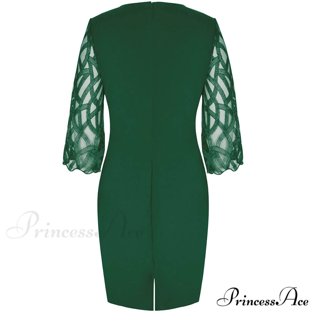 Size Elegant Evening Outfits Sequin Party Women Wedding Plus Bodycon - Warm-Season 4XL Gown - - for Green Gown 5XL - Image 22