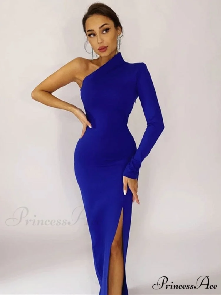 One Full-Length Warm-Season Women's Elegant Gown Shoulder - Black - Image 6