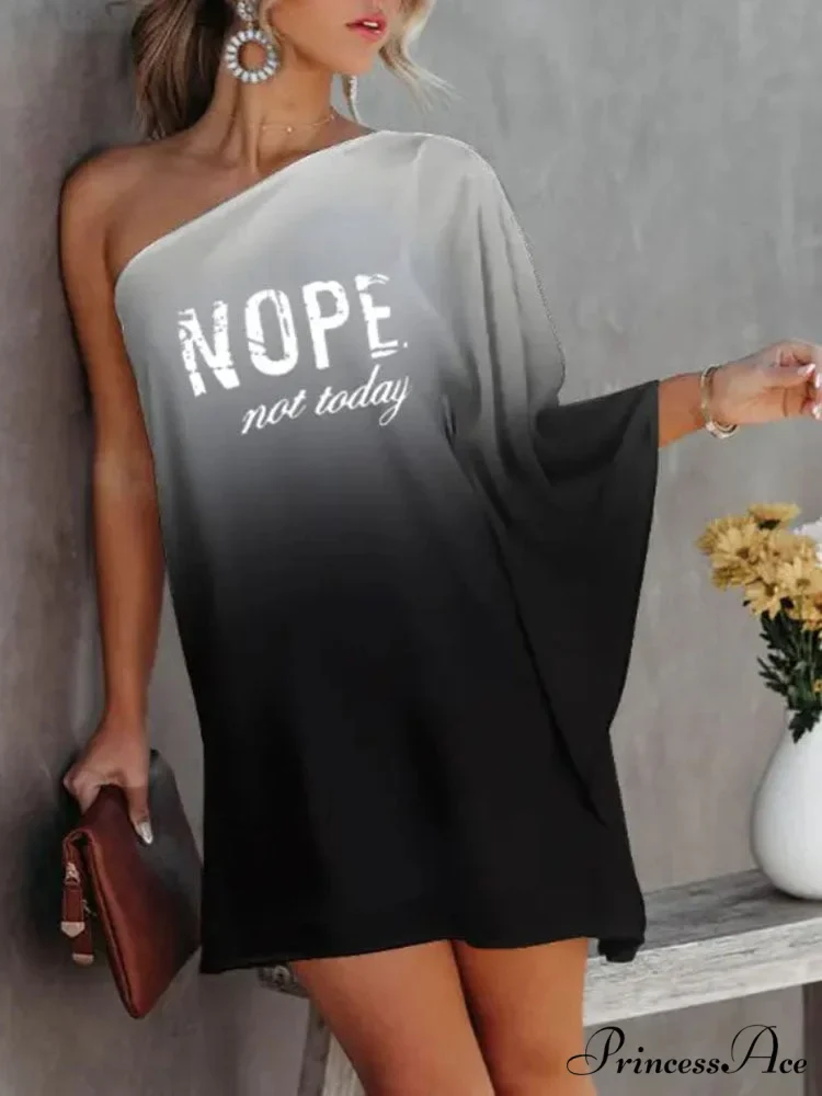 Vintage One-Shoulder Dresses Long Arm Women Design Loose Halter Gown Irregular Gown Spring Party Ruffle Vestido - Image 13