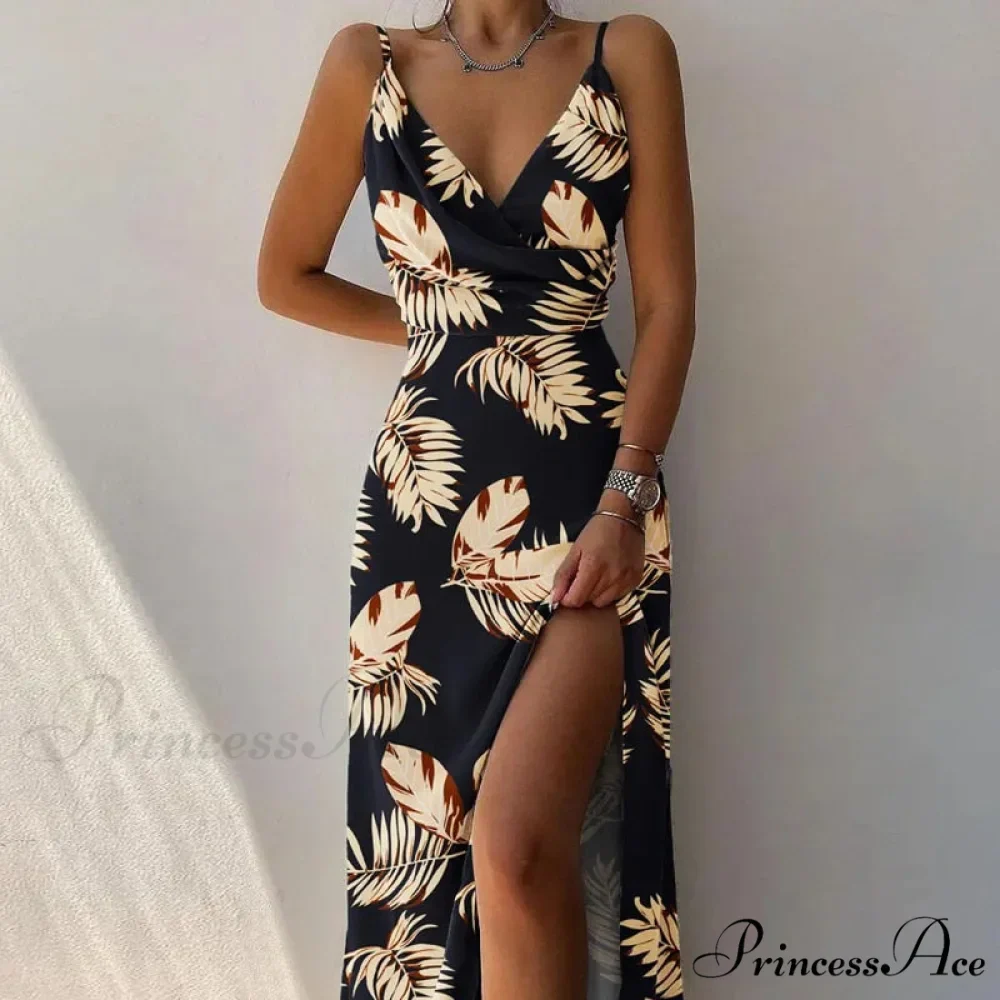 V Warm-Season Gown Sleeveless Design for Party Elegant Neck Women - Image 8