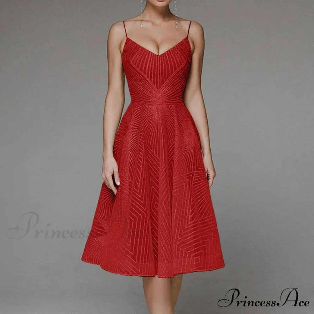 Guest Embroidered Formal Elegant Midi Warm-Season Wedding Evening Party - Backless Gown for Women Dress - Image 11