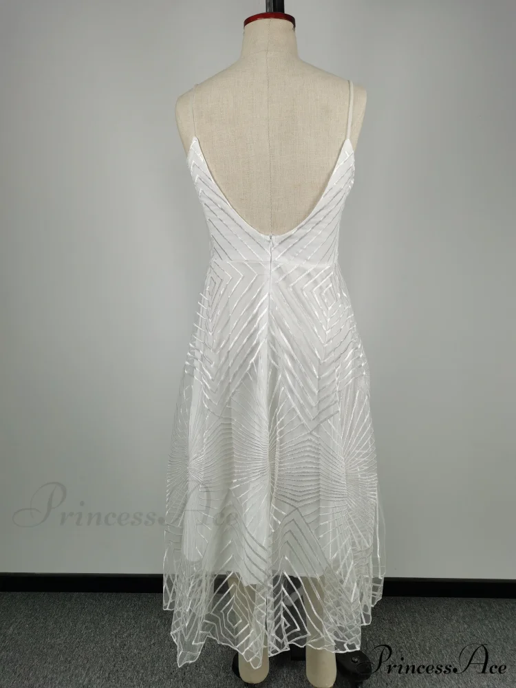 Guest Embroidered Formal Elegant Midi Warm-Season Wedding Evening Party - Backless Gown for Women Dress - Image 15