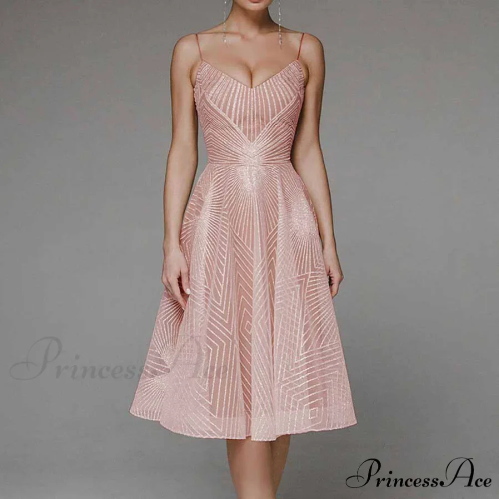 Guest Embroidered Formal Elegant Midi Warm-Season Wedding Evening Party - Backless Gown for Women Dress - Image 9