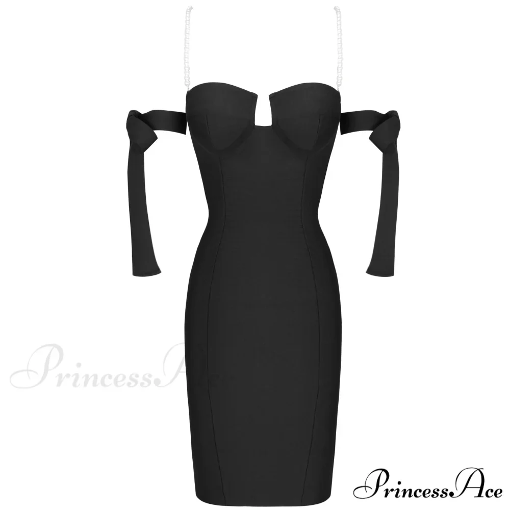 Party Warm-Season Black Shoulder in for Women's - Club Red Bodycon Off Bandage Gown Purple and White Gown Outfits - Image 3