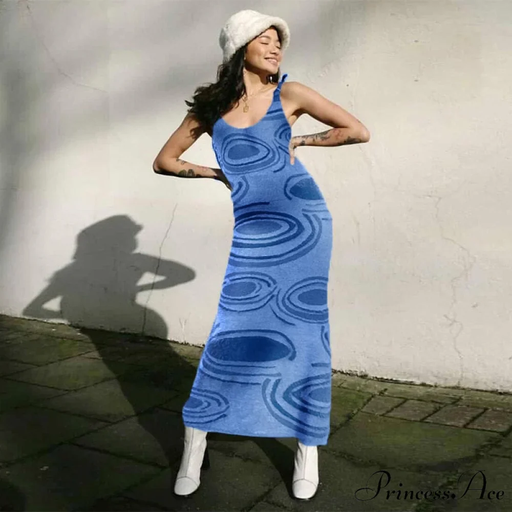 Paisley Vintage Spaghetti Fashion - Y2K Bodycon Strap Gown Coastal Party Green Vestido - Image 6