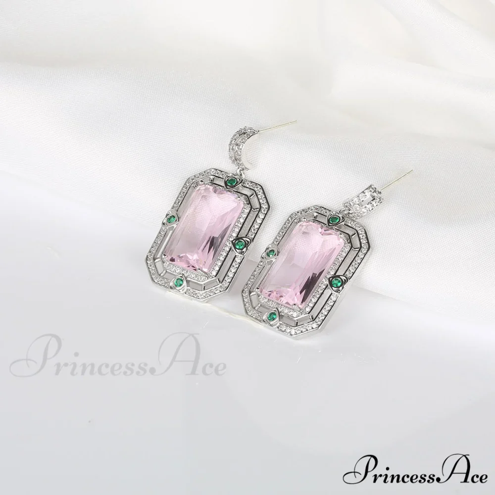 Zircon Geometric Earrings - Image 5