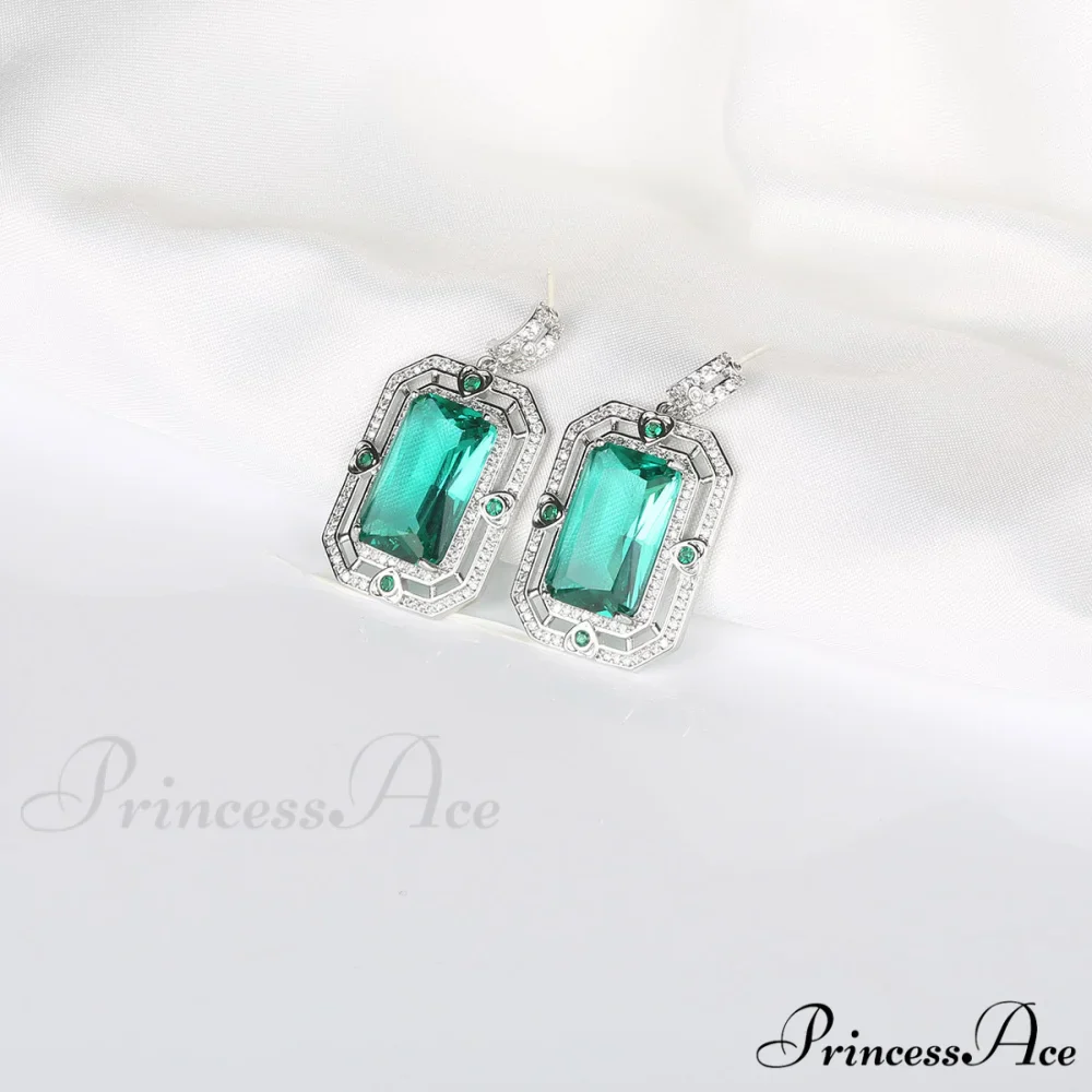 Zircon Geometric Earrings - Image 7