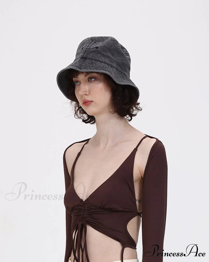 Bucket Denim Hat - Image 3