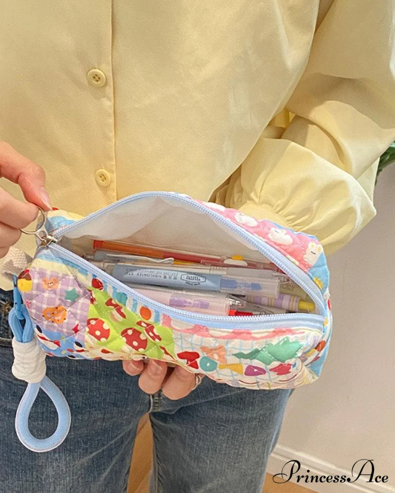 Pencil with Quilted Nostalgic Case Design - Image 2