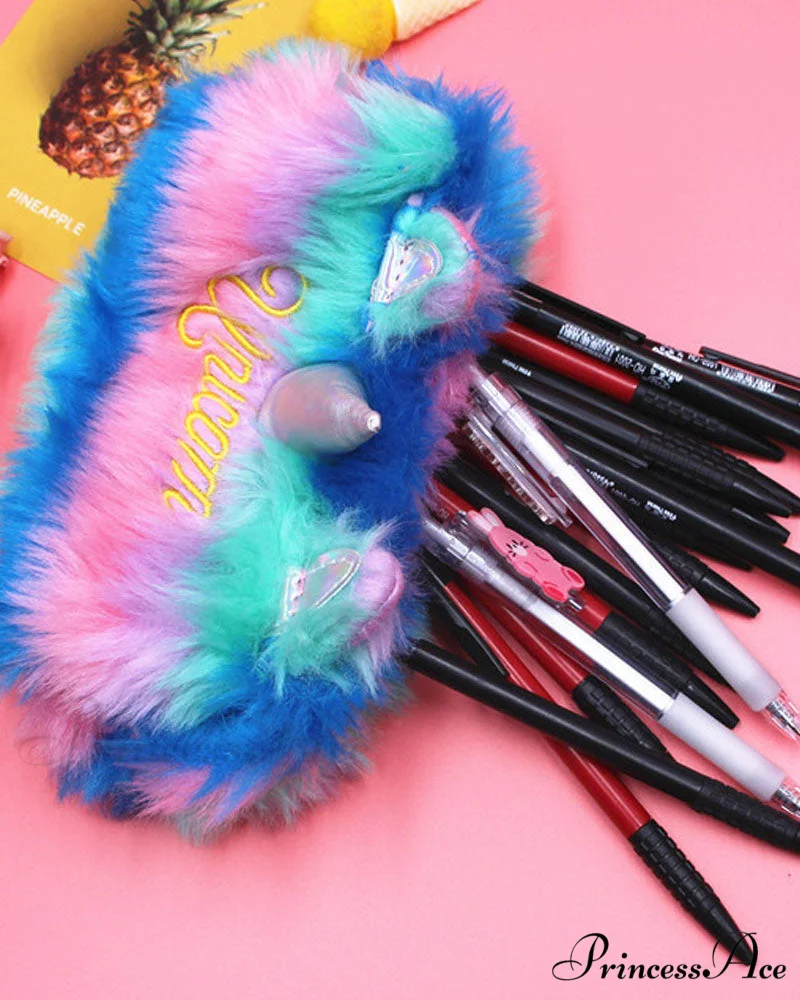 Case with Unicorn Pencil Fluff - Image 3