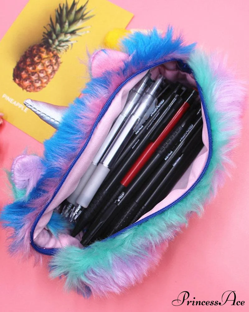 Case with Unicorn Pencil Fluff - Image 4