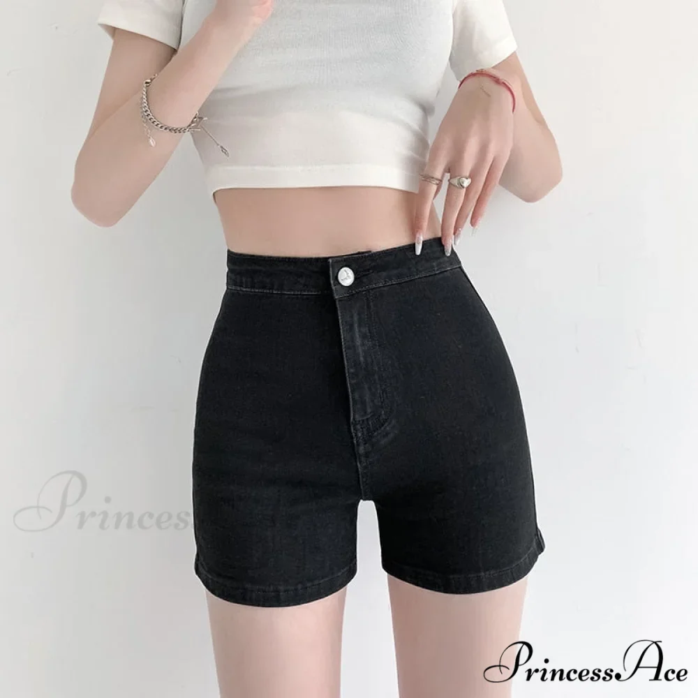 Peach Lady Warm-Season Skinny Shorts Shorts - Cycling Sexy Elegant Women's Brief Casual Jeans Denim 2024 Harajuku - Image 5