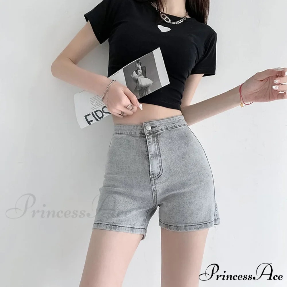 Peach Lady Warm-Season Skinny Shorts Shorts - Cycling Sexy Elegant Women's Brief Casual Jeans Denim 2024 Harajuku - Image 7