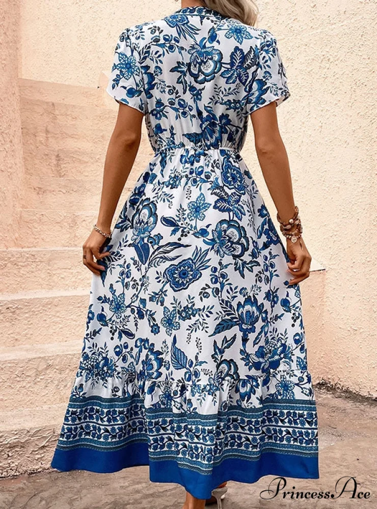 Brief Gown Bohemian with Arm Print - Image 2