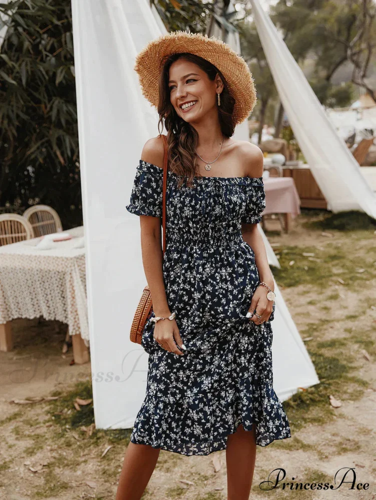 Gown with Brief Bohemian Arm Print - Image 5