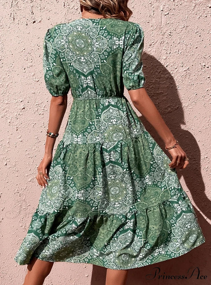 Brief Split with Design Bohemian Gown Sleeves - Image 3