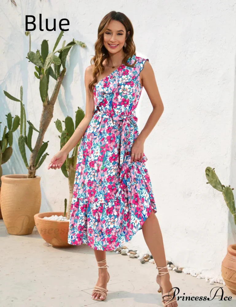Shoulder Patterned One Dress - Image 6