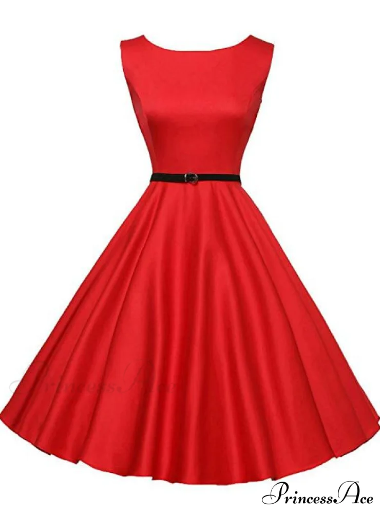Tea Vintage Gown - Black Sleeveless - Image 2