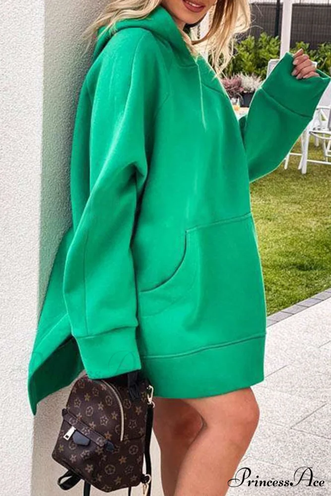 Slit Hem Hoodie - Image 9