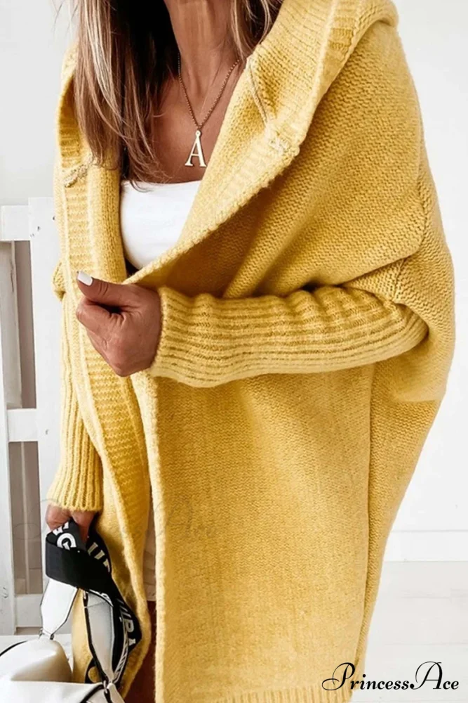 Hoodie Front Open Cardigan - Image 29