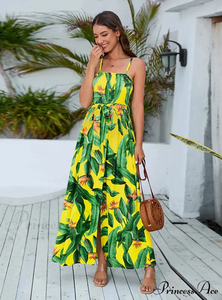 Split Waist Bohemian High Dress - Image 6
