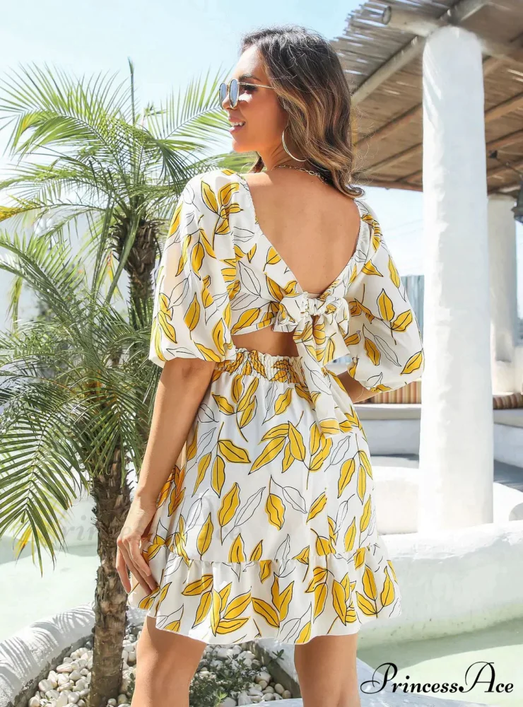 Boxy for Ruffled Neckline Gown Holidays - Image 4