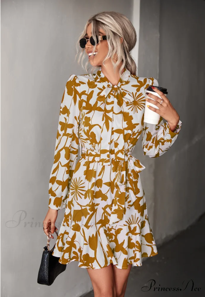 Woven Gown Long Belt with Waist Sleeves - Image 2