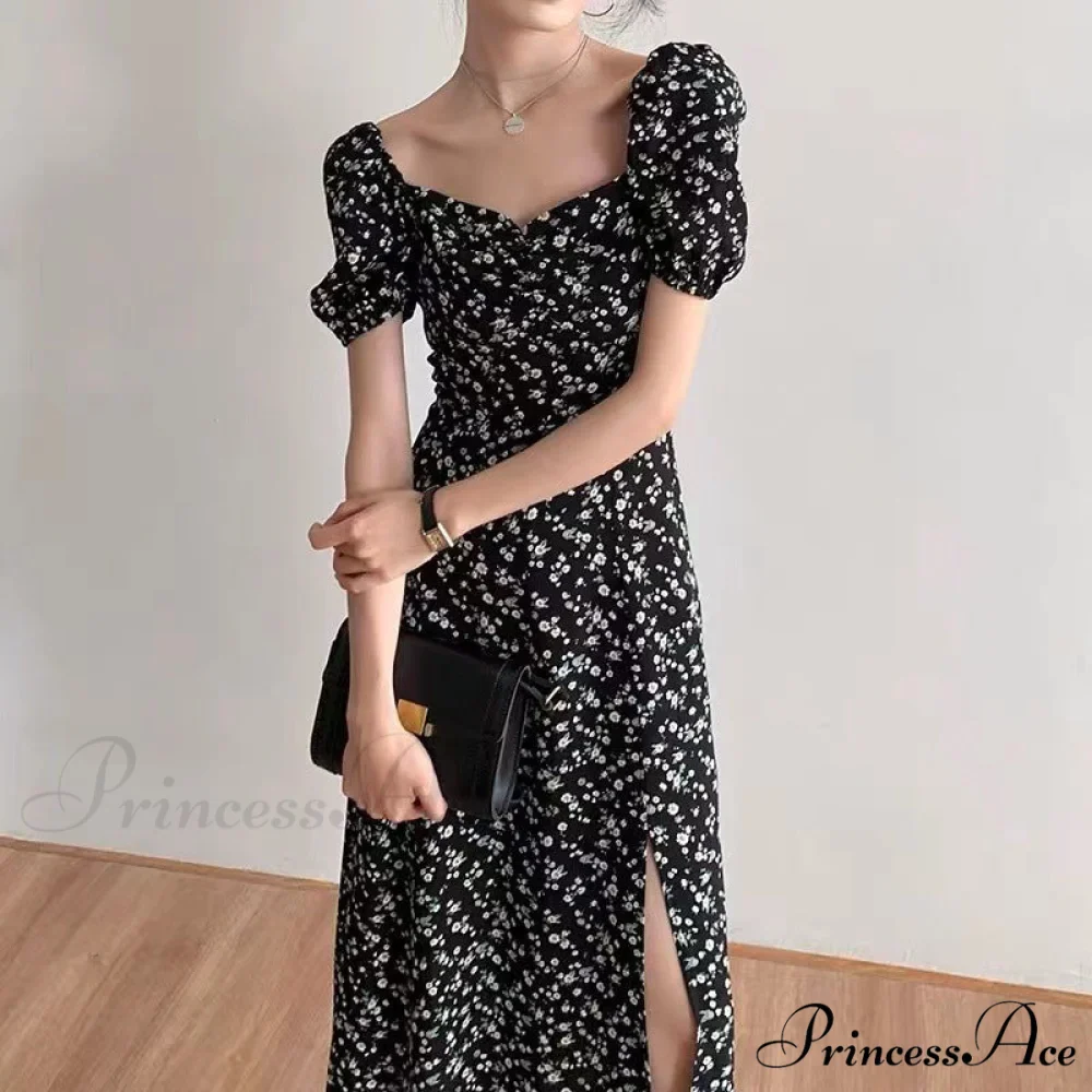 Split Flowered Arm Puffy with Gown Bust Thigh - Image 2