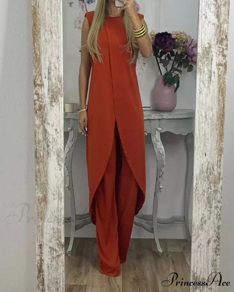 Sleeveless 2-piece outfit - Image 2