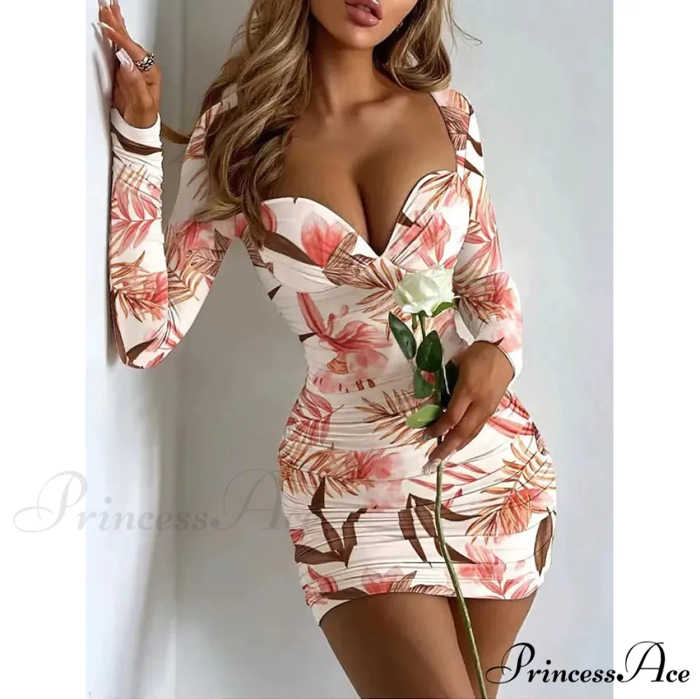 Sheath Short Mini Dress for Women - Image 4