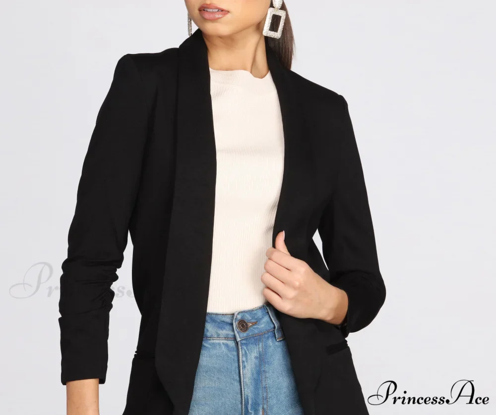 Boyfriend Blazer - Set The Rules - Image 3