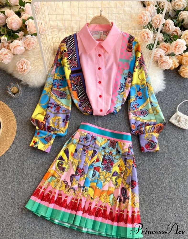KERRY SHIRT AND SKIRT SET - Image 3