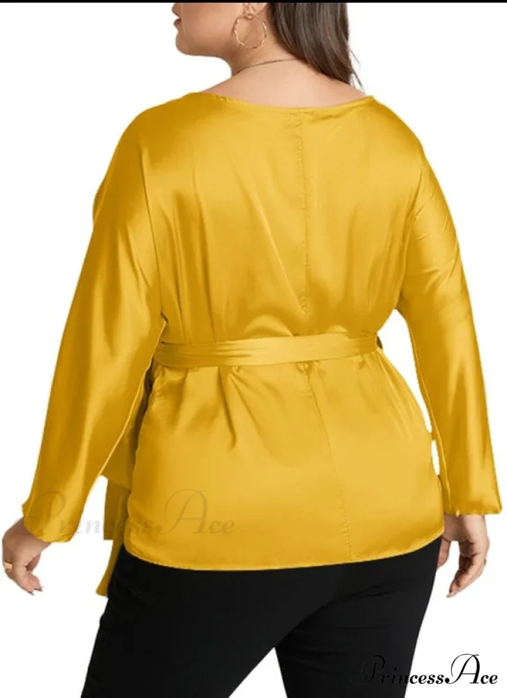 VONDA V-NECK TOP - Plus Size - Image 10