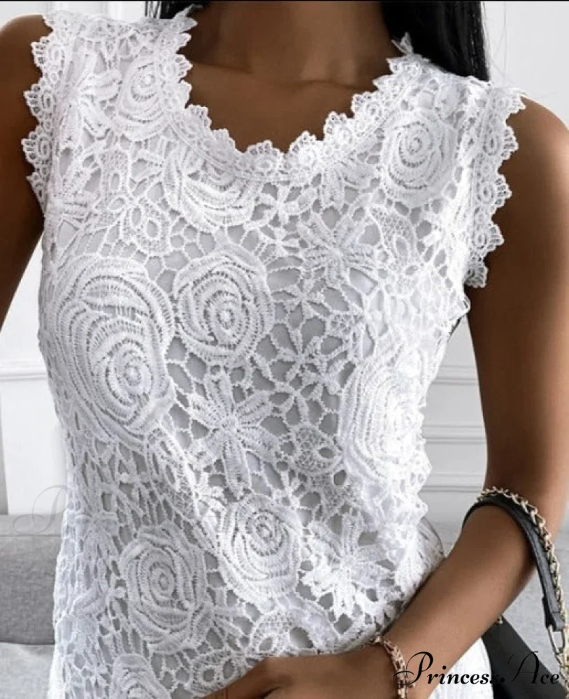 Lace Floral Top - Image 5