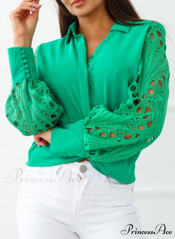 SATIN BLOUSE - Image 7