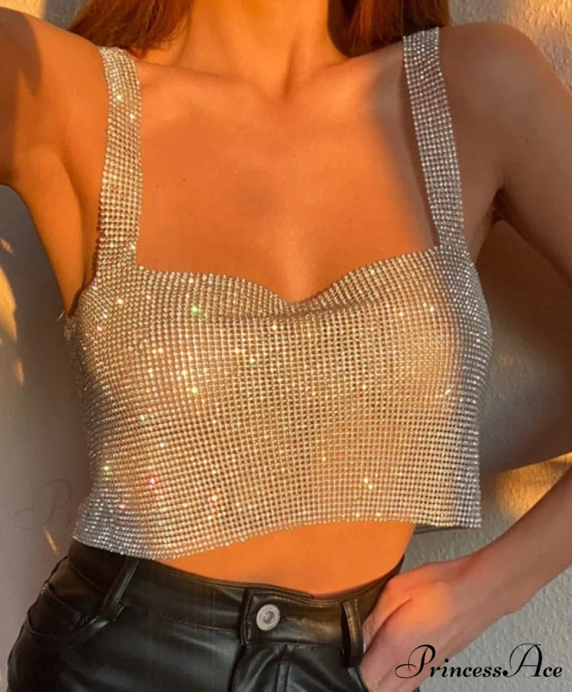 WENDY TOP WITH RHINESTONES - Image 4