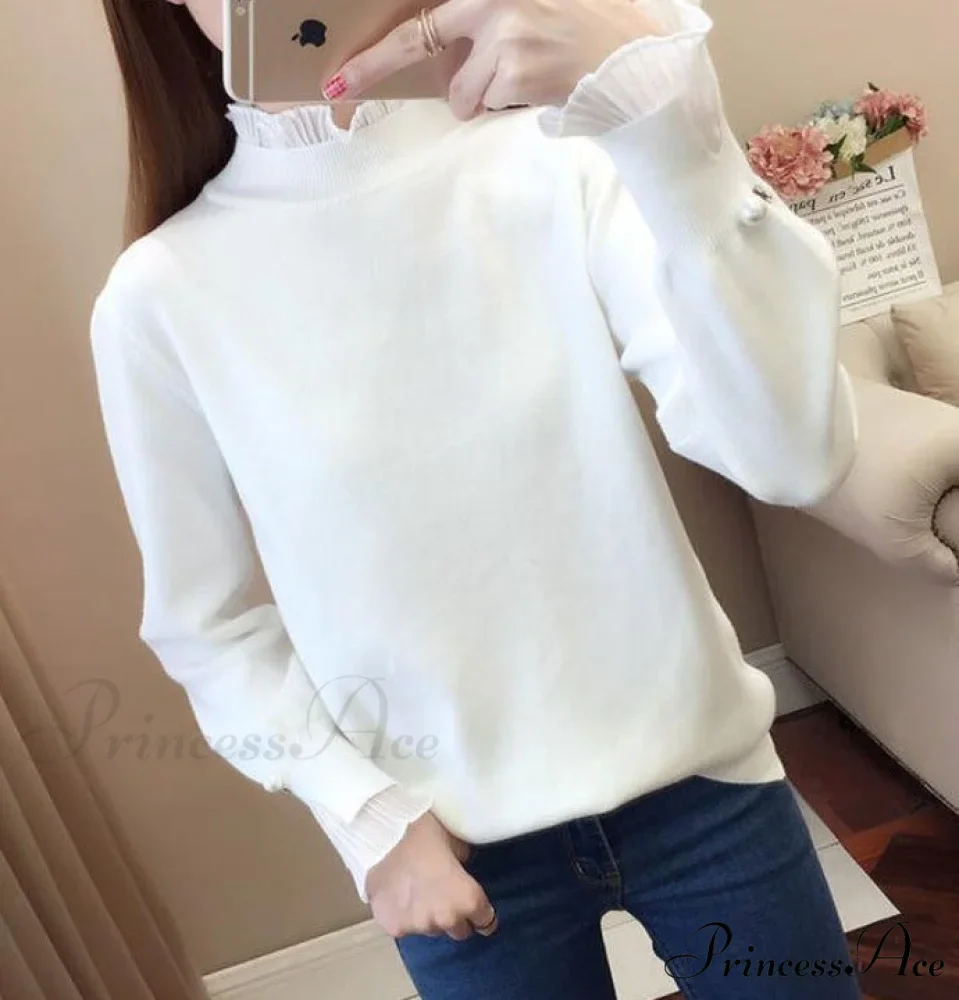 Pearl Embellished Holly Sweater - Image 10