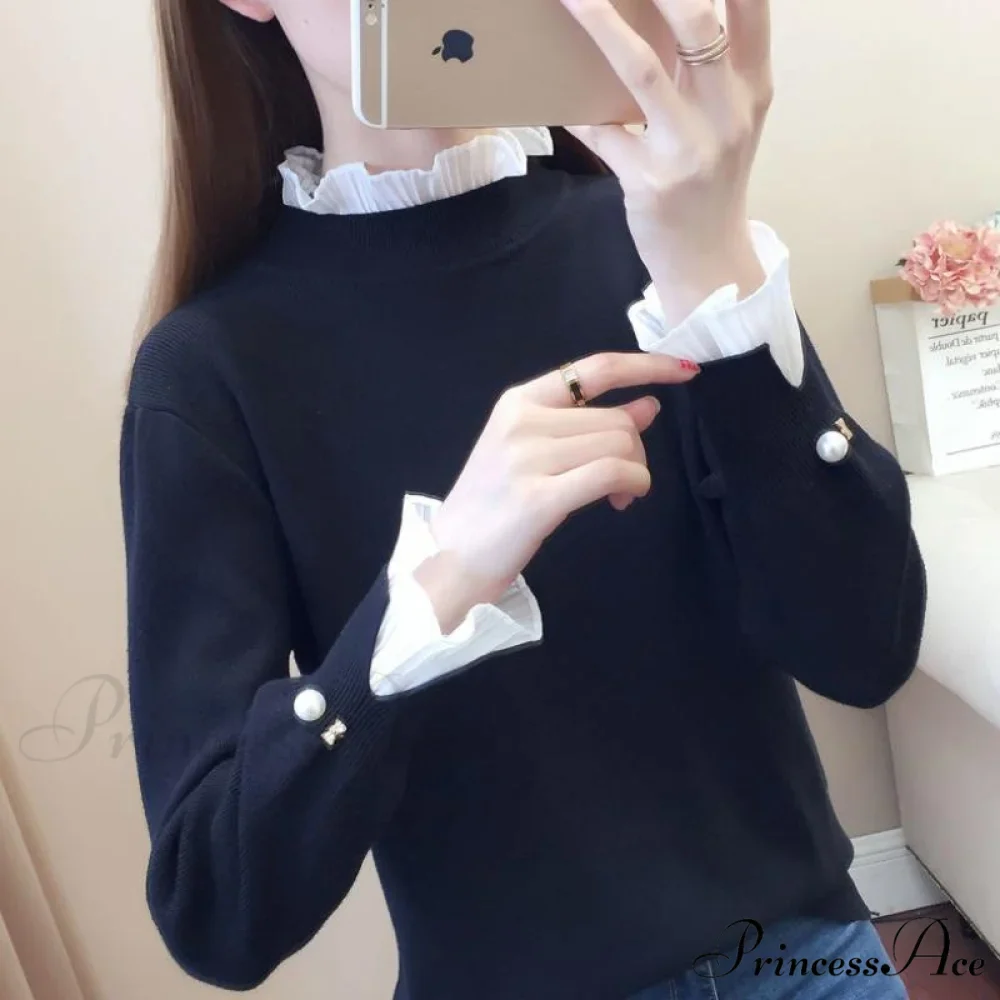 Pearl Embellished Holly Sweater - Image 3