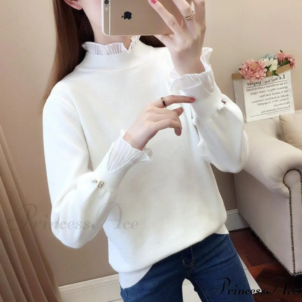 Pearl Embellished Holly Sweater - Image 4