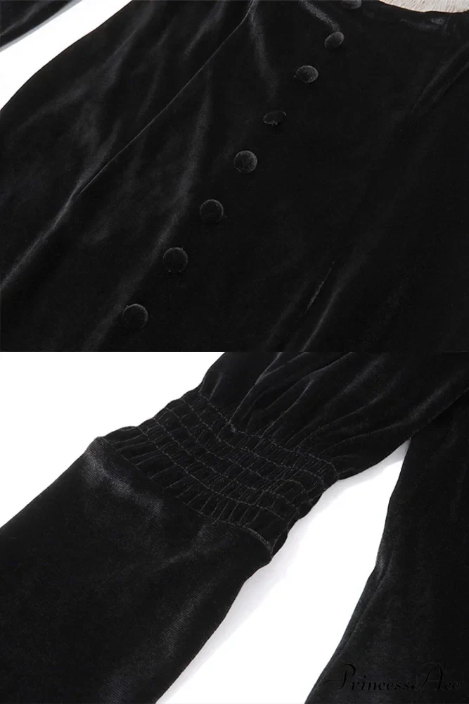 Patchwork Pleated Bodycon Dress with Contrast - Image 7