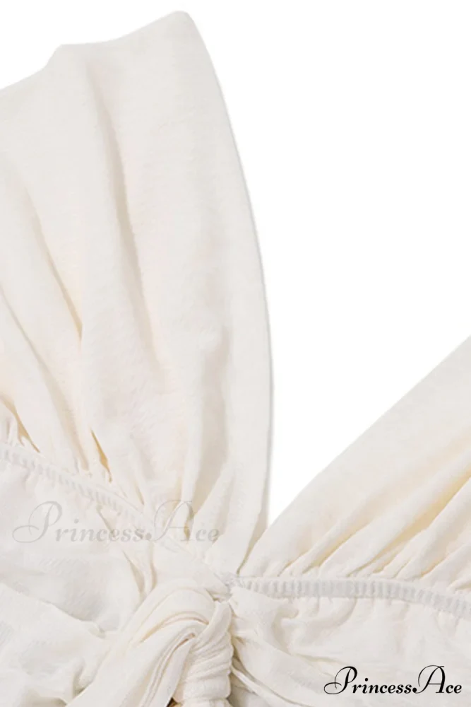Off Shoulder Corset Dress with Bow - Image 10