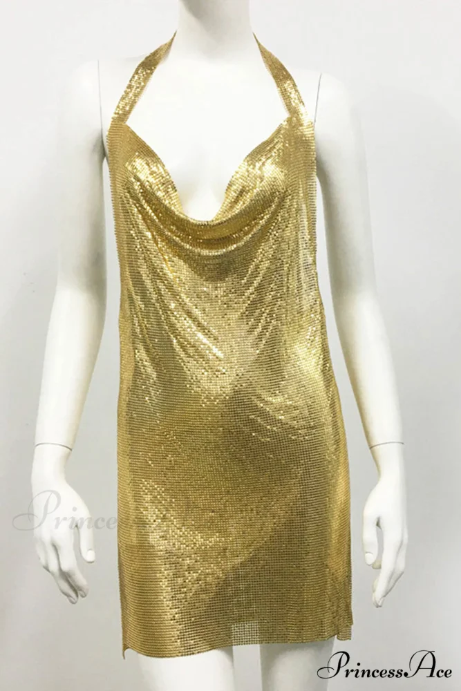 Sparkling Rhinestone Cami Dress - Image 16