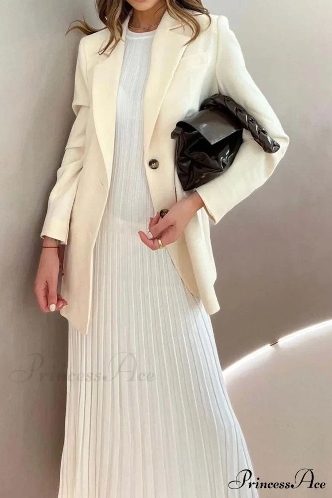 Ribbed Knit Tie-waist Dress - Image 7