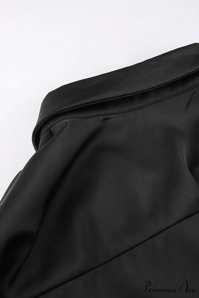 Cowl Neck Ruched Dress - Image 11