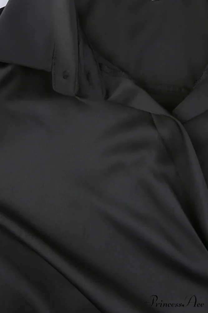 Cowl Neck Ruched Dress - Image 8