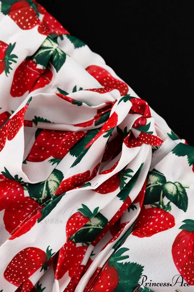Strawberry Drop Shoulder Dress - Image 5