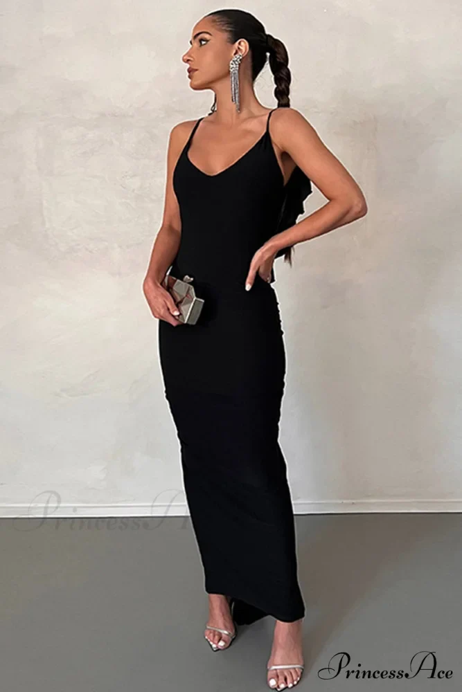 Ruffle Ruched Cami Dress - Image 8