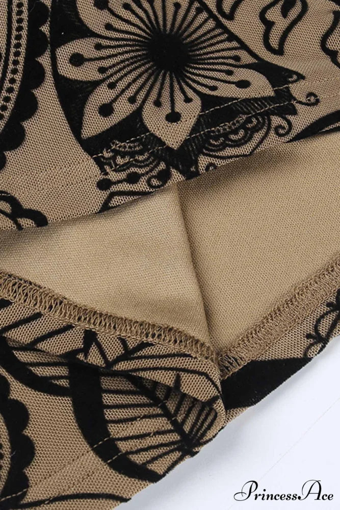 Floral Print Cutout Hip Dress Pack - Image 7