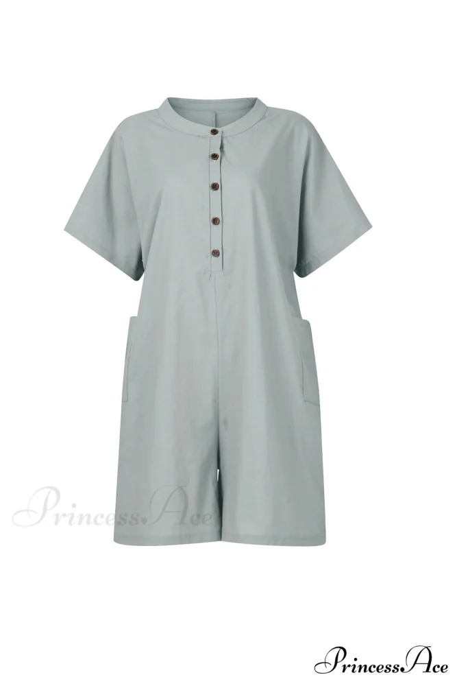 Pocketed Loose Rompers - Image 14